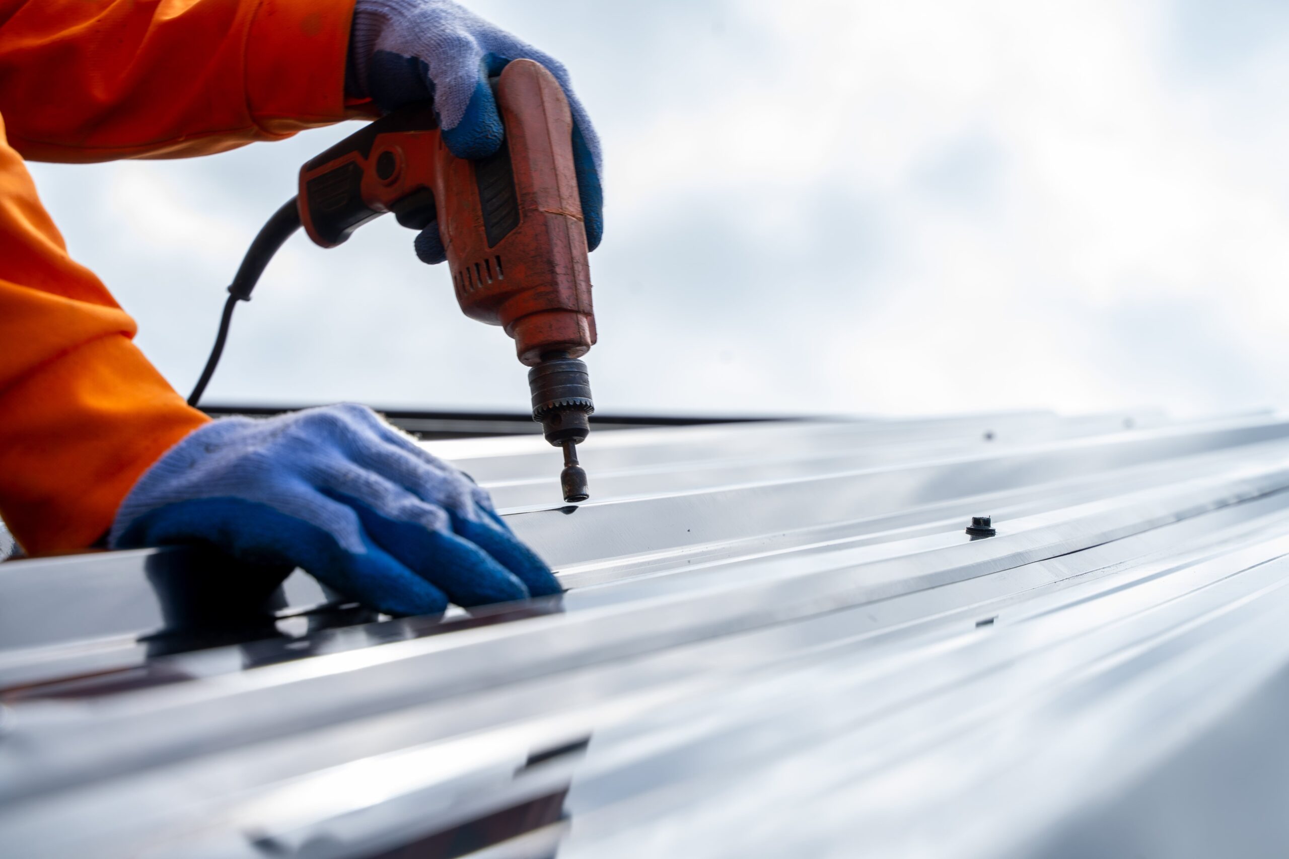 Metal Roof Installation 